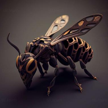 3D model Dolichovespula (STL)